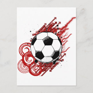 Voetbal Briefkaart
