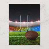 voetbal briefkaart (Voorkant)