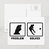 Voetbal Briefkaart (Voorkant / Achterkant)