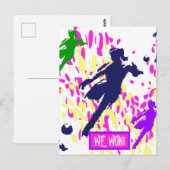 VOETBAL BRIEFKAART (Voorkant / Achterkant)