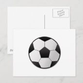 Voetbal Briefkaart (Voorkant / Achterkant)