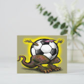 Voetbal Briefkaart (Staand voorkant)