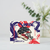 VOETBAL BRIEFKAART (Staand voorkant)