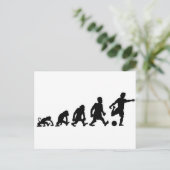 voetbal briefkaart (Staand voorkant)