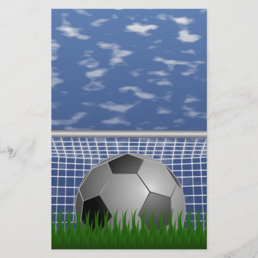 Voetbal Briefpapier (Voorkant)