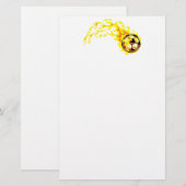 Voetbal Briefpapier (Voorkant / Achterkant)