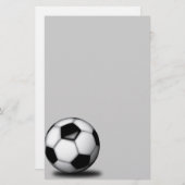 voetbal briefpapier (Voorkant / Achterkant)