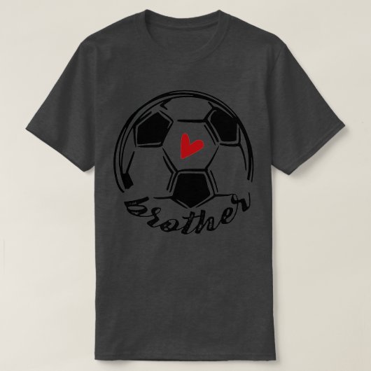 Voetbal Broeder Funny Soccer Fathers Day T-shirt (Design voorkant)