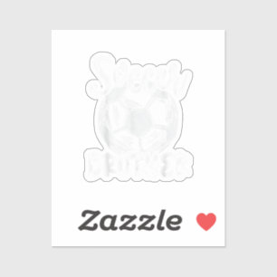 Voetbal Brother Mannen Familie die de Speler Soc v Sticker