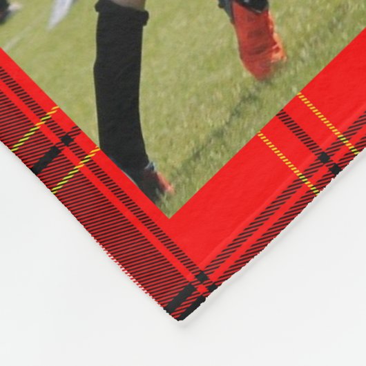 Voetbal Buffalo fotocollage Fleece Deken (Hoek)