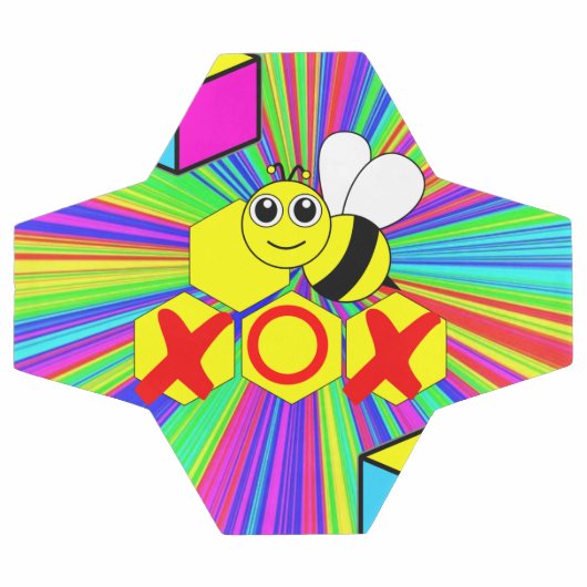 Voetbal Bumblebee Kleurrijke xoxo (Enkel)