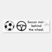 Voetbal Bumpersticker (Voorkant)