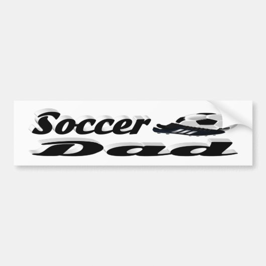 Voetbal Bumpersticker (Voorkant)