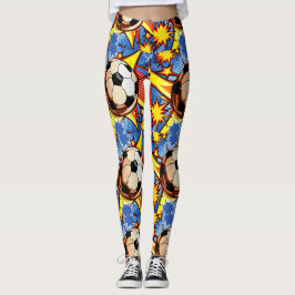 Voetbal Burst Leggings