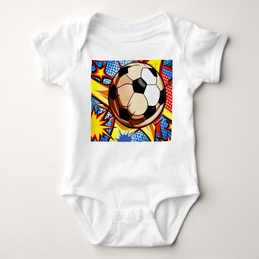 Voetbal Burst Romper (Voorkant)