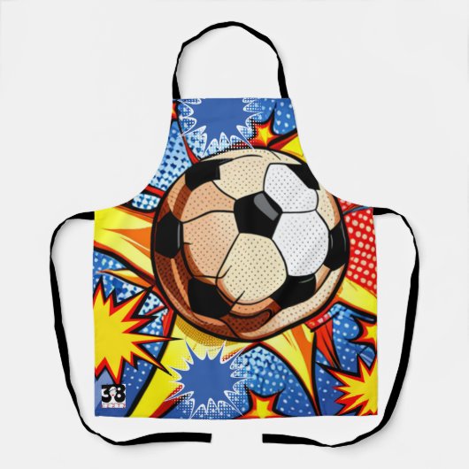 Voetbal Burst Schort (Voorkant)