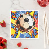 Voetbal Burst Servet (Insitu)