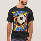 Voetbal Burst T-shirt (Voorkant)