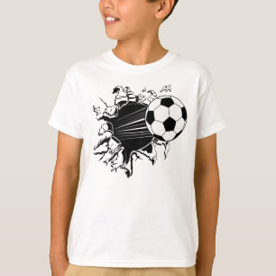 Voetbal Busting uit T-shirt