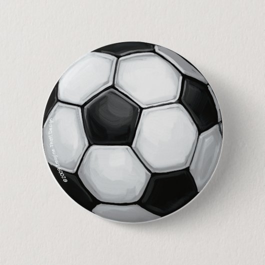 Voetbal Button (Voorkant)