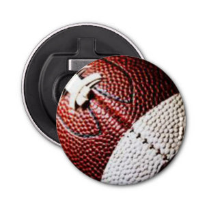 voetbal button flesopener