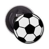 Voetbal Button Flesopener (Voorkant)