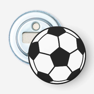 Voetbal Button Flesopener