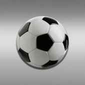 Voetbal Button Flesopener