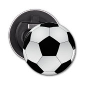 Voetbal Button Flesopener (Voorkant)