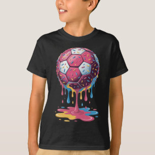 Voetbal Byll Drip Ijs Drip Mannen Vrouwen Game Soc T-shirt
