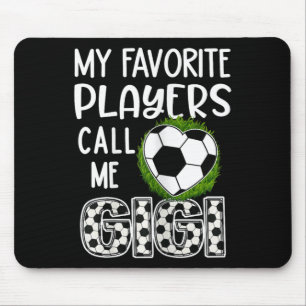 Voetbal cadeau, mijn favoriete spelers noemen me G Muismat