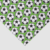 Voetbal cadeaubonnen omhulsel papiervulling tissuepapier (Detail)