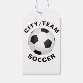 Voetbal Cadeaulabel (Voorkant)