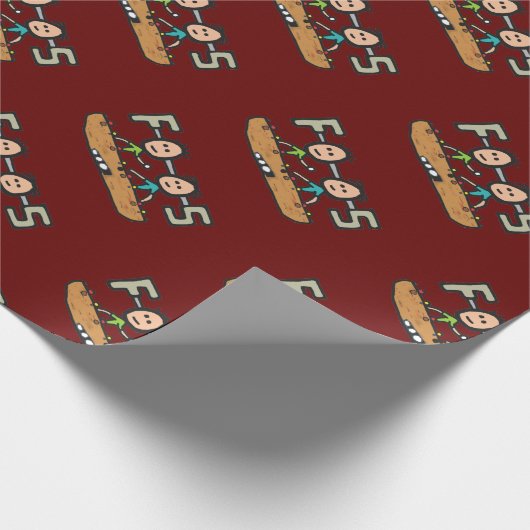 Voetbal Cadeaupapier (Hoek)