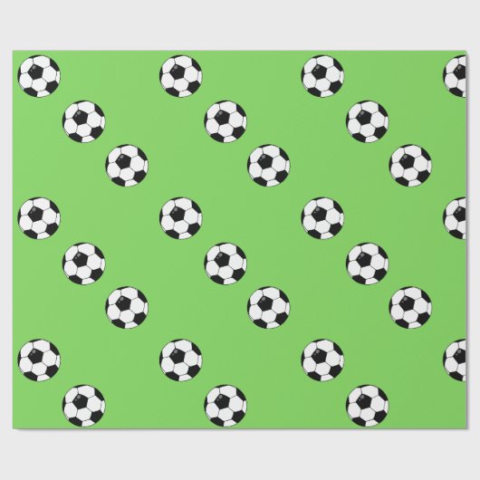 Voetbal Cadeaupapier (Vlak)
