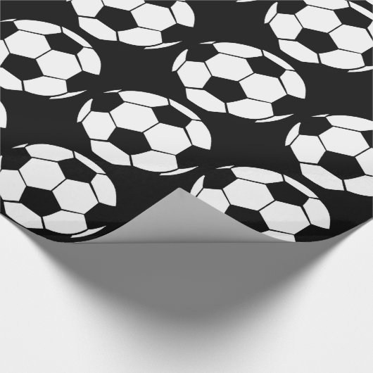 Voetbal Cadeaupapier (Hoek)