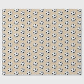 Voetbal Cadeaupapier (Vlak)