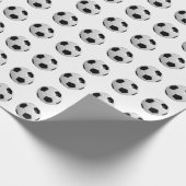 Voetbal Cadeaupapier (Hoek)