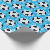  Voetbal Cadeaupapier (Hoek)