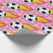  Voetbal Cadeaupapier (Hoek)