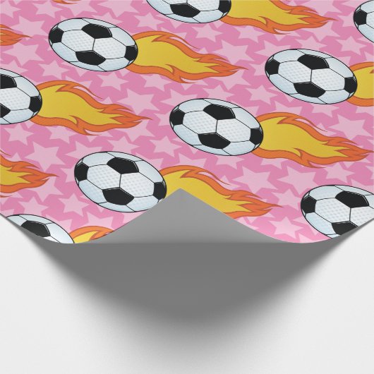  Voetbal Cadeaupapier (Hoek)