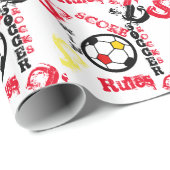 VOETBAL CADEAUPAPIER (Rol Hoek)