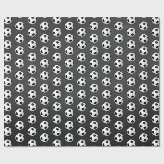 Voetbal Cadeaupapier (Vlak)