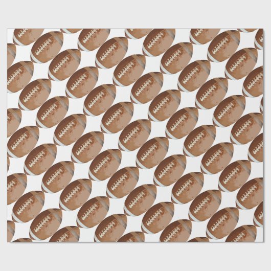 Voetbal Cadeaupapier (Vlak)