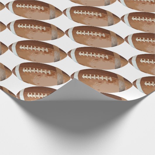 Voetbal Cadeaupapier (Hoek)