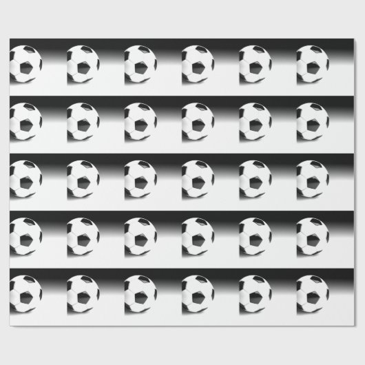 Voetbal Cadeaupapier (Vlak)