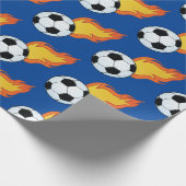Voetbal Cadeaupapier (Hoek)