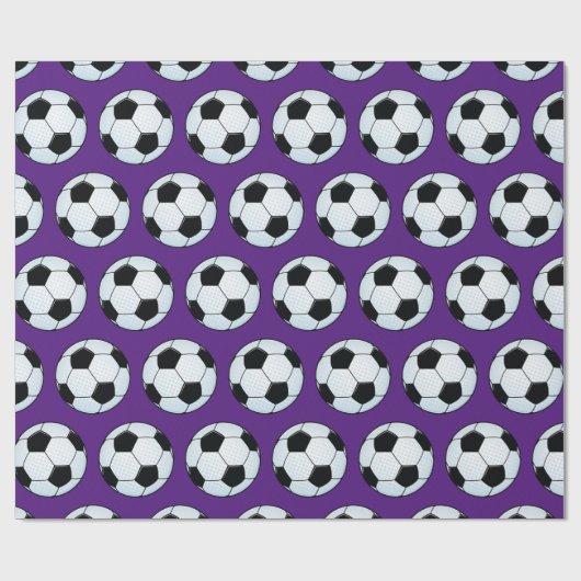  Voetbal Cadeaupapier (Vlak)