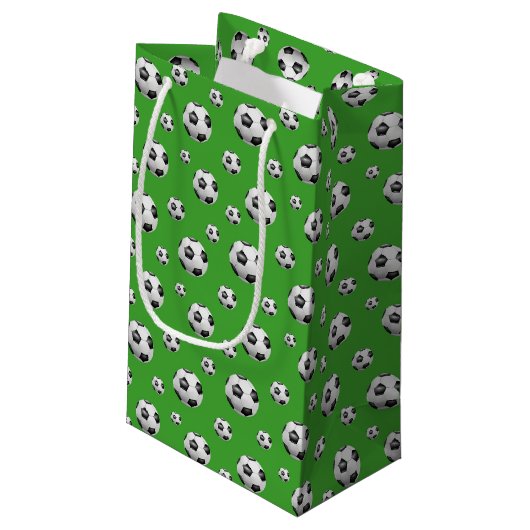 Voetbal Cadeautas (Achterkant Gekanteld)