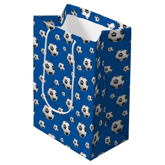 Voetbal Cadeautas (Voorkant Gekanteld)